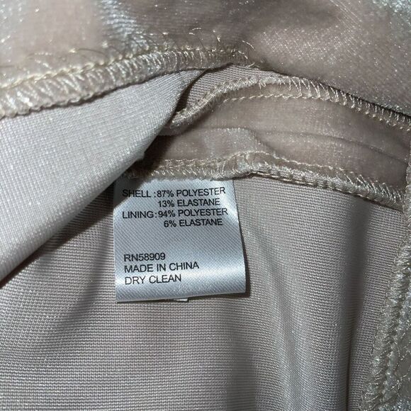 Antonio Melani Long Sleeve Velvet Jumpsuit size 2 - Picture 3 of 5